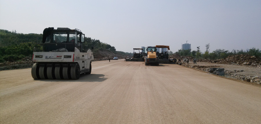 徐州建通路面工程機械有限公司施工案例